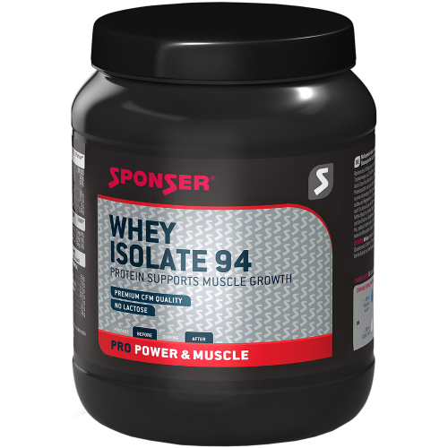 SPONSER Whey Isolate 94 Protein Shake | Neutral | 1500 g Dose
