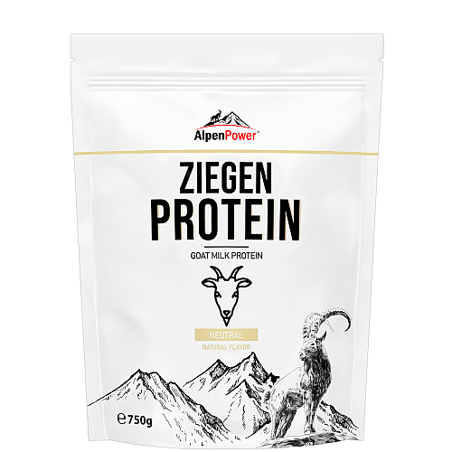 AlpenPower Ziegenmilch Protein | Gluten- und Sojafrei