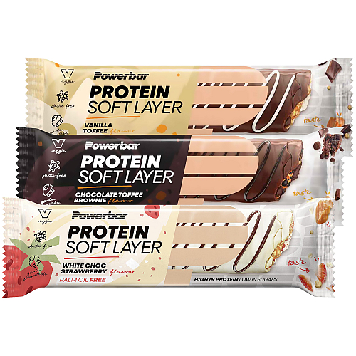 Powerbar PROTEIN Soft Layer Testpaket | Low in Sugar