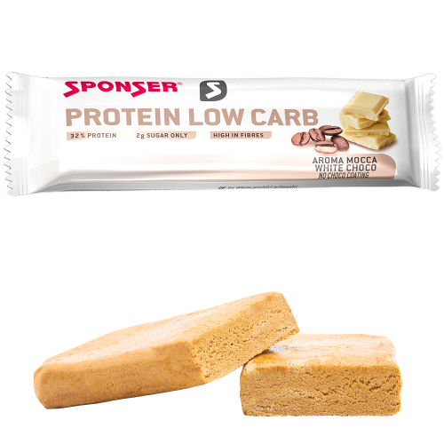 Sponser Protein Low Carb Proteinriegel Mocca White Choco