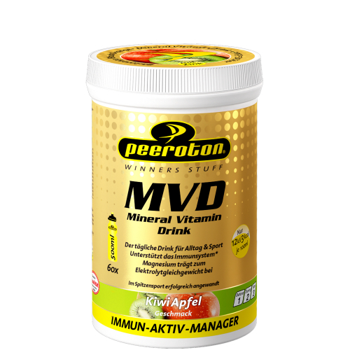 Peeroton MVD Mineral Vitamin Drink Sportgetränk Kiwi-Apfel