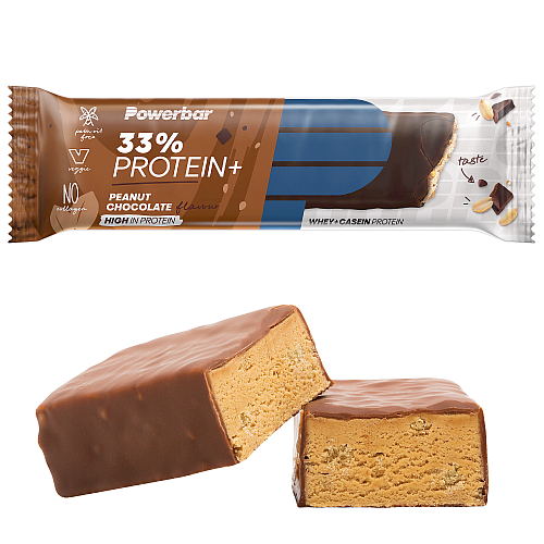 Power Bar 33% ProteinPlus Proteinriegel Peanut Chocolate