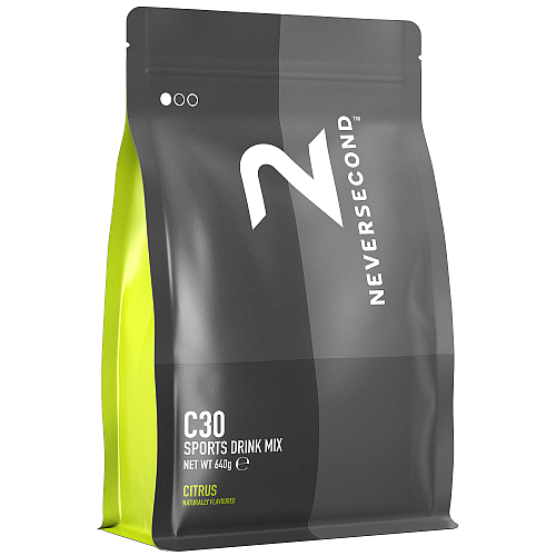 Neversecond C30 Sports Drink Mix Citrus l 640 g Beutel