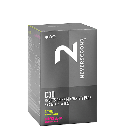 NEVERSECOND C30 Sports Drink Mix l Box mit 6 Beuteln