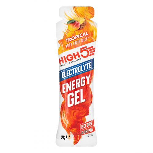 HIGH5 Energy Electrolyte Gel | 5 x 60 g Gel Tropical