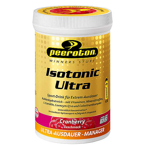 PEEROTON Isotonic Ultra Sport Drink Cranberry | MHD 31.05.23