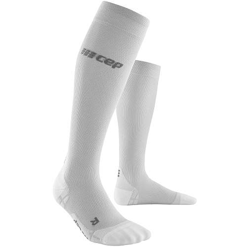 CEP Run Ultralight Compression Socks Damen | Carbon White