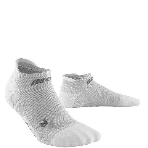 CEP Run Ultralight No Show Compression Socks Damen | Carbon White