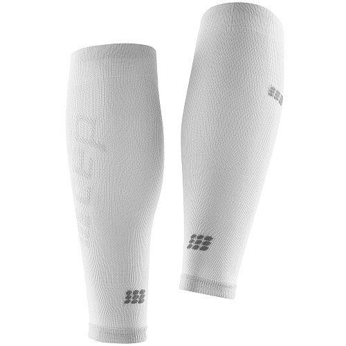 CEP Compression Ultralight Calf Sleeves Herren Carbon White