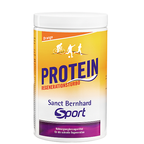 Sanct Bernhard Sport Protein Regenerationsturbo  Orange l 725 g Dose