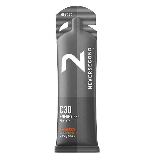 Neversecond C30 Energy Gel Espresso & Koffein l 60 ml