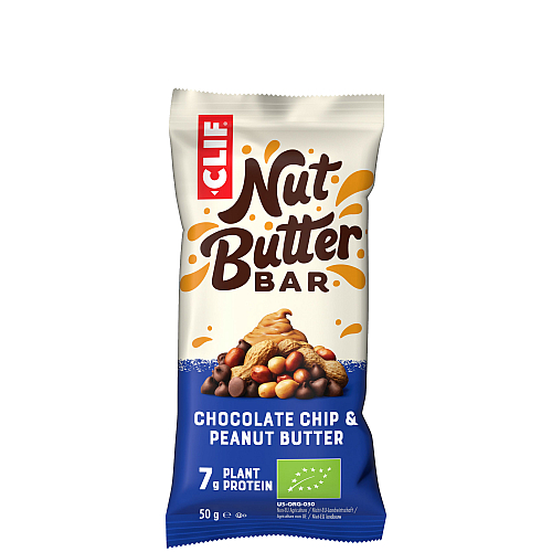 CLIF Nut Butter Energy Bar | Chocolate Chip & Peanut Butter | MHD 06.02.24