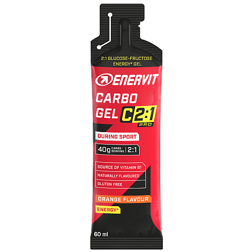 ENERVIT Carbo Gel C2:1 Pro | 60 ml Gel | Lime