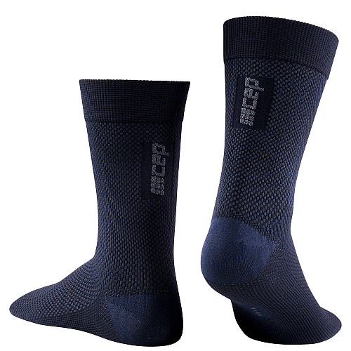 CEP Business Mid Cut Compression Socks Blue Women WP2CL