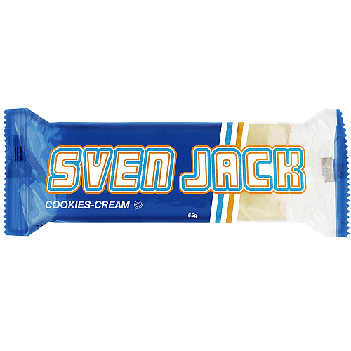 SVEN JACK Energy Oat Bar Cookies & Cream | 65 g | Vegan | MHD 28.04.24