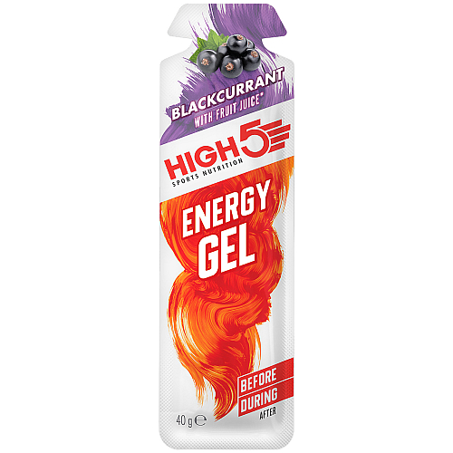 High5 Energy Gel Blackcurrant, 40 g Sachet