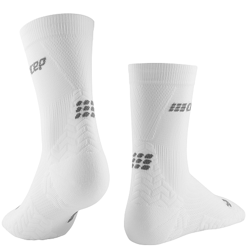 CEP Compression Ultralight Mid Cut Socken Damen White