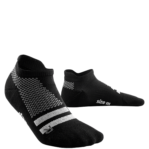 CEP Training No Show Compression Socks Unisex | Black