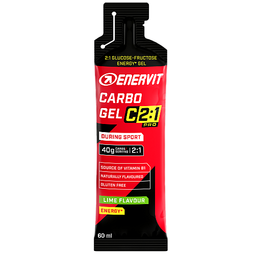 Enervit Carbo Gel C2:1 Pro Lime (60 ml)