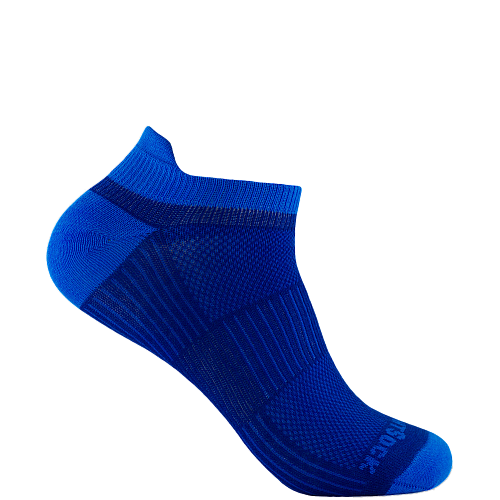 WRIGHTSOCK Coolmesh II Low Tab | Royal Blue | Dnn