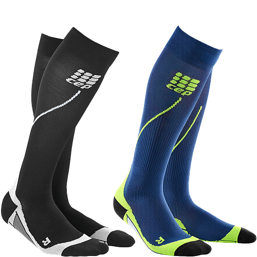 CEP Run 2.0 Compression Socks Herren | Black & Blue