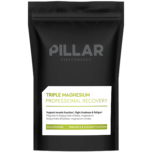 Pillar Performance Triple Magnesium Pulver Pineapple & Coconut (200 g Beutel)