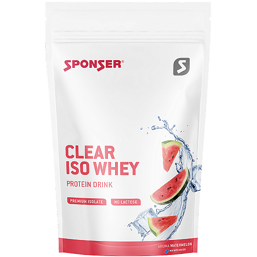 Sponser Clear Iso Whey Watermelon (450 g Beutel)