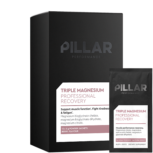 Pillar Performance Triple Magnesium | Travel Pack | 15 x 5 g Sachet