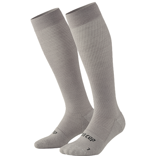 CEP Flight Compression Socks Herren | Light Grey