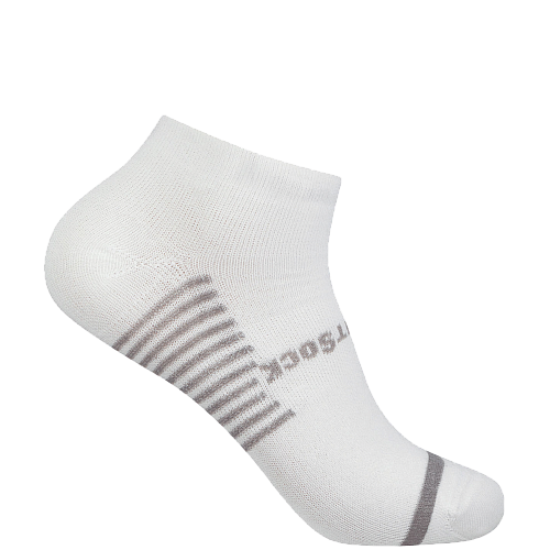 WRIGHTSOCK Coolmesh II Low Quarter | White Grey | Dnn