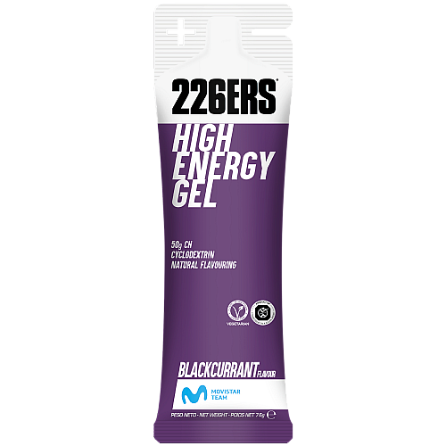 226ERS High Energy Gel Blackcurrant + BCAA (76 g)