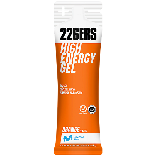 226ERS High Energy Gel Orange + BCAA (76 g)