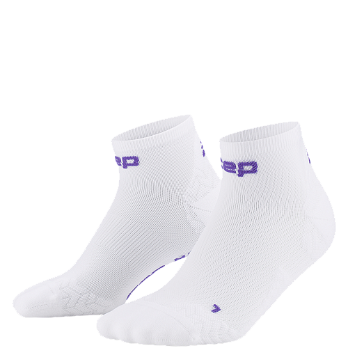 CEP Core Run Ultralight Low Cut Compression Socks Damen | White
