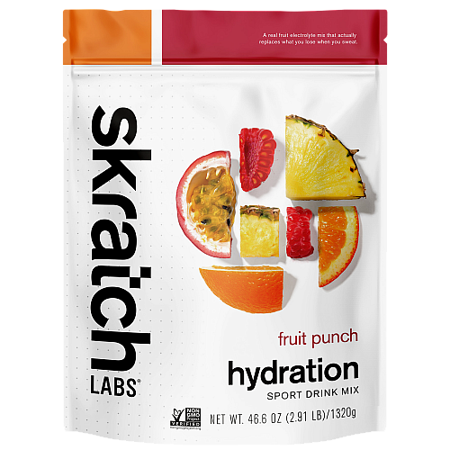 Skratch Labs Hydration Sport Drink Mix Fruit Punch (1320 g Beutel)