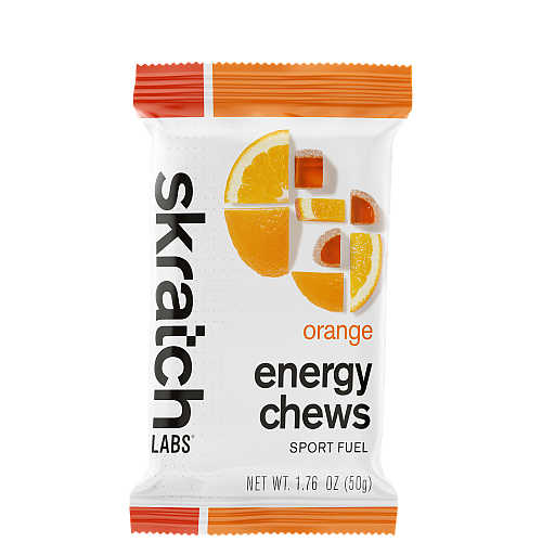 Skratch Labs Energy Chews Sport Fuel Orange (50 g Beutel)