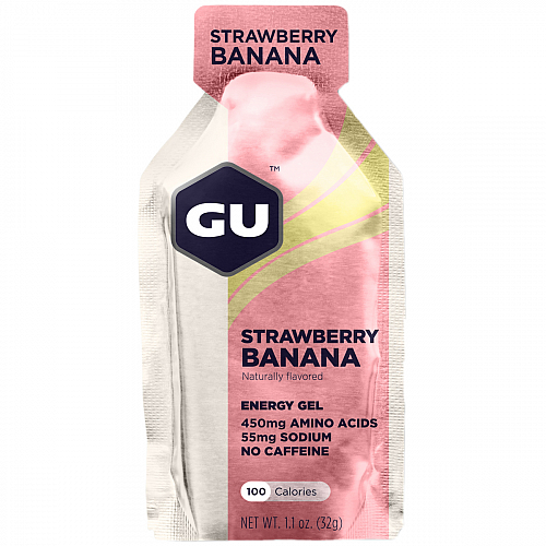 GU Energy Gel Testpaket Strawberry Banana