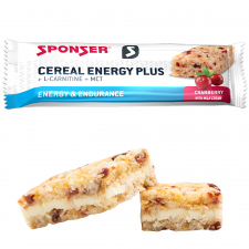 SPONSER Cereal Energy Plus Bar | L-Carnitin