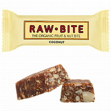 RAW BITE Organic Fruit & Nut Bite |  DE-KO-006 | 12er Spar-Pack | Kakao (Cacao)