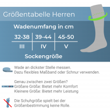 CEP Outdoor Merino Compression Socks Herren | Grey Black