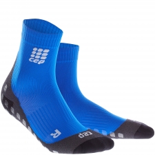 CEP Run Griptech Short Cut Compression Socks Damen | Blue