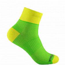 WRIGHTSOCK Coolmesh II Quarter | Lemon Lime | Dnn