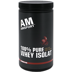 AMSPORT Whey Isolat Protein Shake | 100 % Pure | 700 g Dose