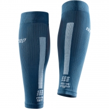 CEP 3.0 Compression Calf Sleeves Herren | Blue Grey