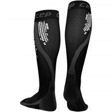 CEP Run Nighttech Compression Socks Herren | Black