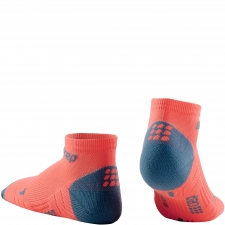CEP Run 3.0 Low Cut Compression Socks Damen | Coral Grey