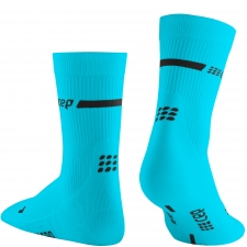 CEP Run 3.0 Compression Mid Cut Socks Herren | Neon Blue