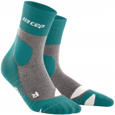 CEP Hiking Merino Mid Cut Compression Socks Damen | Forest Green