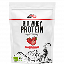 AlpenPower BIO Whey Protein Shake | 1000 g Beutel | DE-KO-006