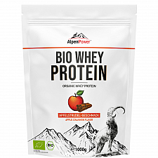 AlpenPower BIO Whey Protein Shake | 1000 g Beutel | DE-KO-006