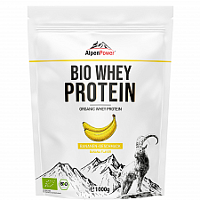 AlpenPower BIO Whey Protein Shake | 1000 g Beutel | DE-KO-006